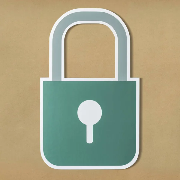 Privacy Safety Lock Icon Symbol — Stock Photo, Image