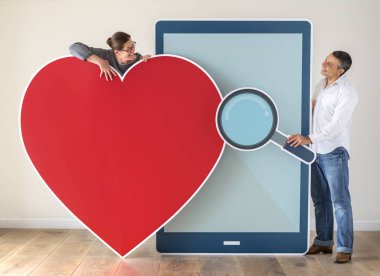 Çift Toplantı bir tanışma app aracılığıyla