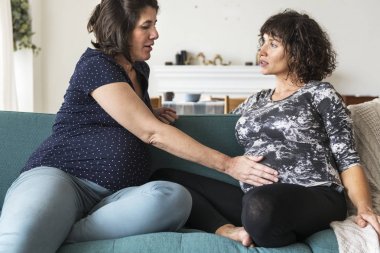 Hamile destek grubu meetup bir evde