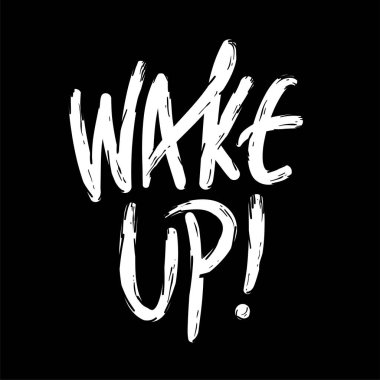 Geçerli bin yıllık argo uyku modundan çıkarma ya da bazen kalın uyandım trendy tarzı yazı sevk