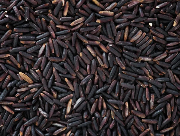 Крупный План Текстуры Черного Риса — стоковое фото
