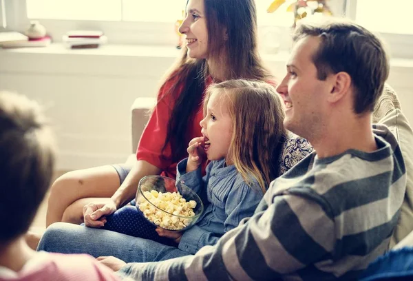 Familia Pasar Tiempo Juntos — Foto de Stock