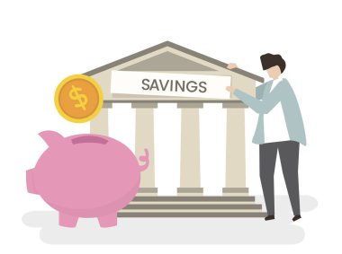 Esnaf bir adamın Bankası