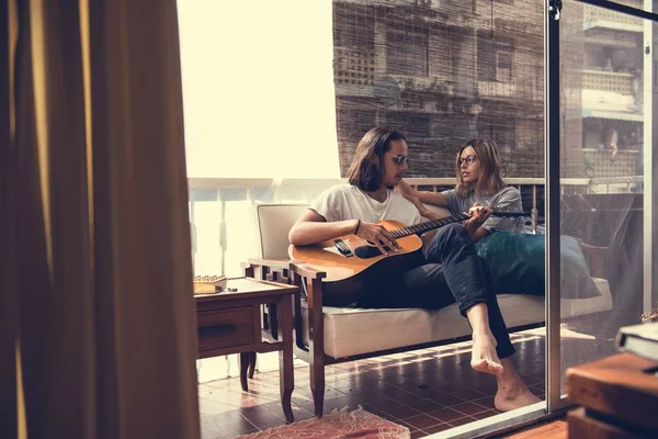 Preciosa Pareja Pasando Tiempo Calidad Juntos — Foto de Stock