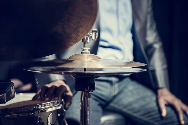 Drummer Performing Event — Stock Photo, Image