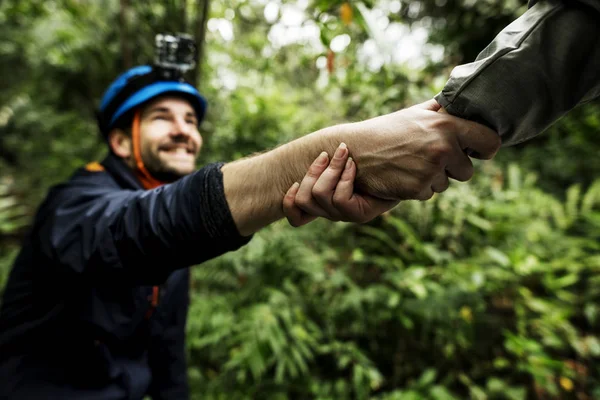 Hand Met Helpende Hand — Stockfoto