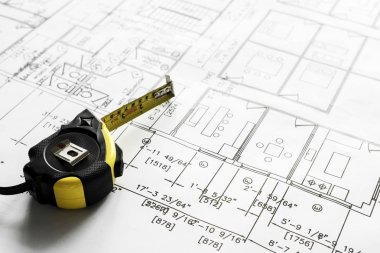 Ev planı planı portre