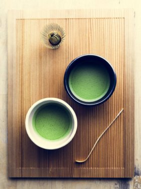 Japon oryantal matcha töreni geleneği