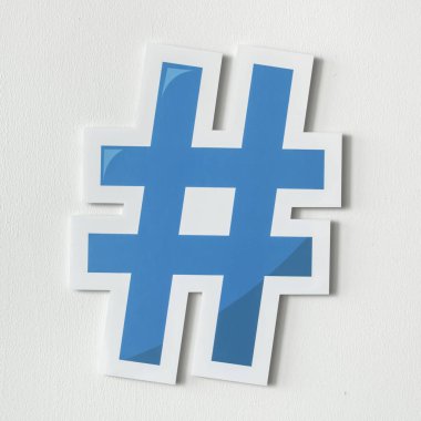 Papercraft hashtag simgesini işaret