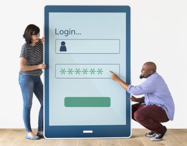 Farklı iki tablet holding