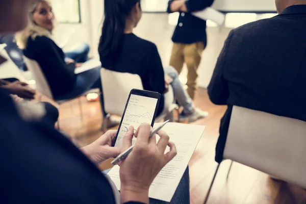 Geschäftsleute Einem Meeting — Stockfoto