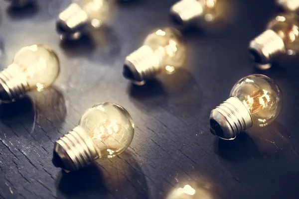 Siyah Dokulu Masada Lightbulbs — Stok fotoğraf