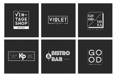 Ticari atölye logosu afişi