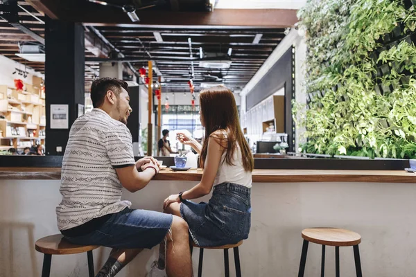 Lovely Couple Having Good Time Together — Stock Photo, Image