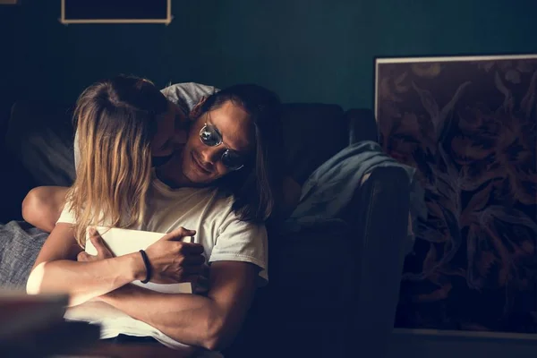 Schönes Paar Verbringt Viel Zeit Miteinander — Stockfoto