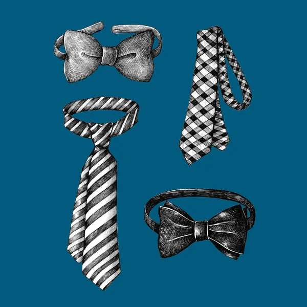 Arc Cravate Dessinés Main — Photo