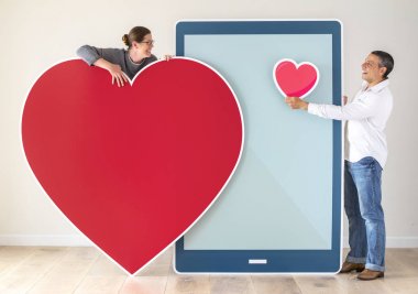 Çift Toplantı bir tanışma app aracılığıyla
