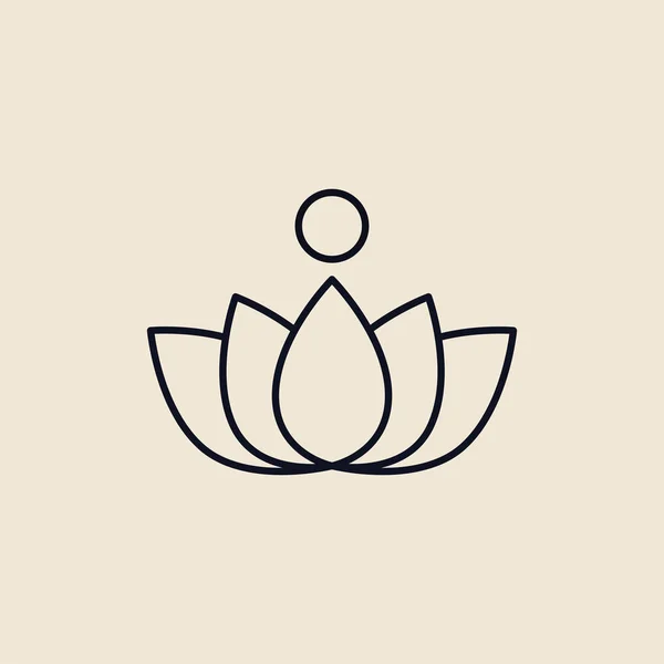 Illustration Einer Lotusblume — Stockfoto
