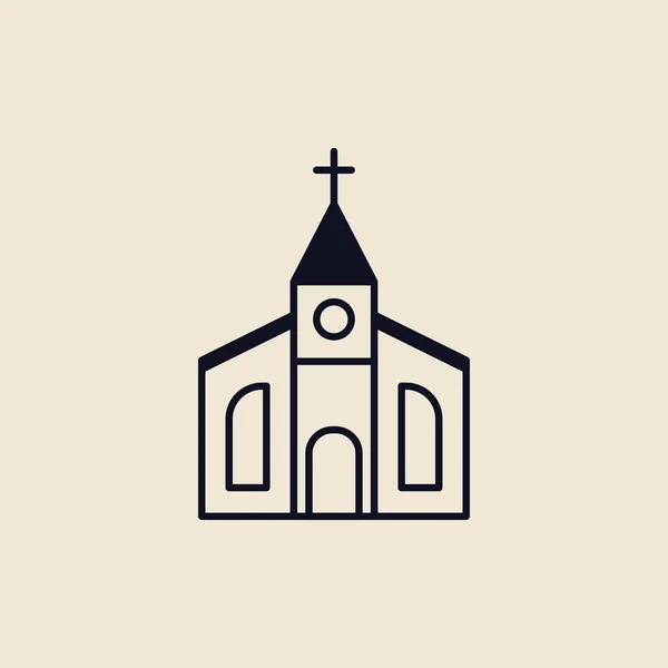 Illustration Kristen Kyrka — Stockfoto