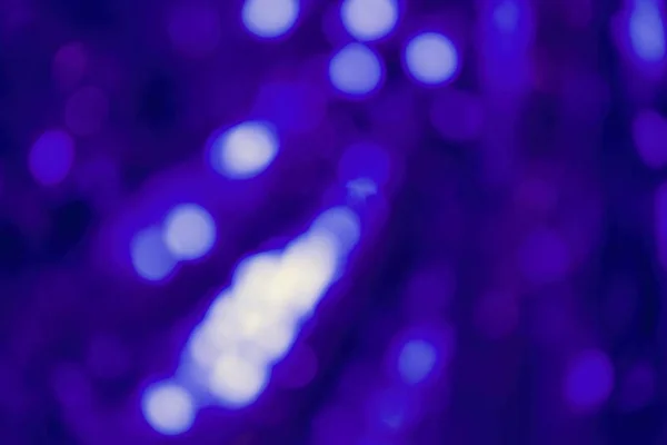 Abstract Blauw Helder Bokeh Lichten — Stockfoto