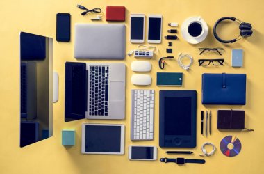 Dijital aygıt teknoloji donanımları Gadget'ı