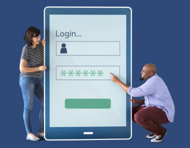 Farklı iki tablet holding