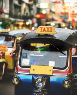 Tuk tuk Bangkok Tayland