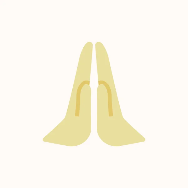 Ilustracja Ręce Modląc Się Wiary — Zdjęcie stockowe