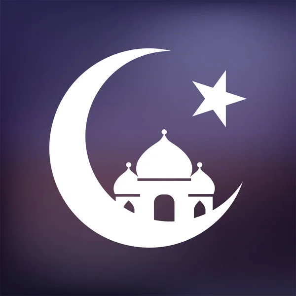 Ilustrace Islámské Mešity — Stock fotografie