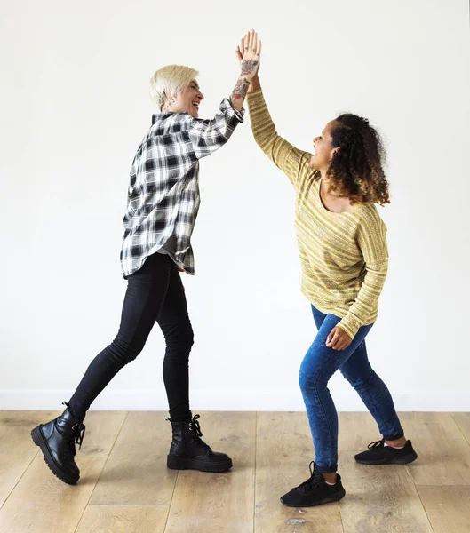 Gente Che Mani Cinque — Foto Stock