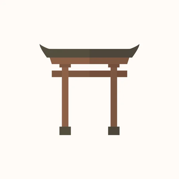 Illustration Torii Porten — Stockfoto