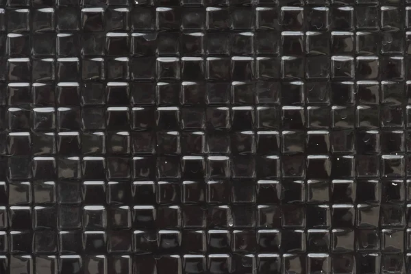 Schwarze Kleine Quadrate Strukturierten Hintergrund — Stockfoto