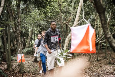 Açık orienteering onay nokta etkinliği