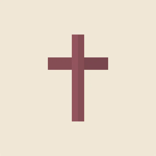 Απεικόνιση Του Έναν Χριστιανικό Σταυρό — Φωτογραφία Αρχείου