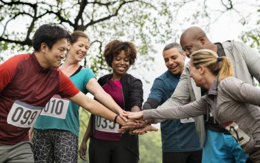 Çeşitli kişilik bir yarış için hazır