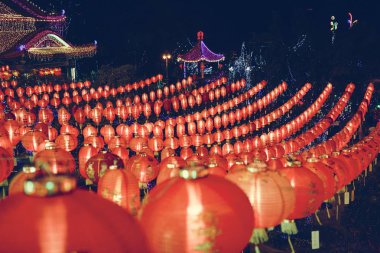 Çince lantern Festivali kutlamaları