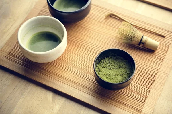 Japanse Oosterse Matcha Thee — Stockfoto