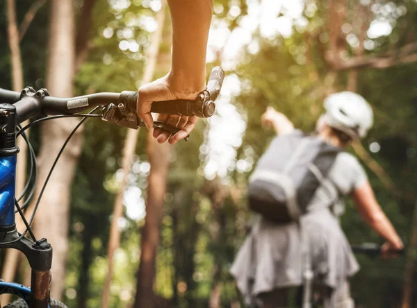 Grupo Amigos Fora Bicicleta Juntos — Fotografia de Stock