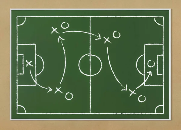 Basketball Strategie Skizze — Stockfoto
