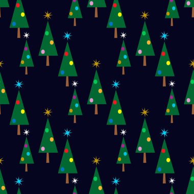 Noel Ağacı ile kusursuz desen