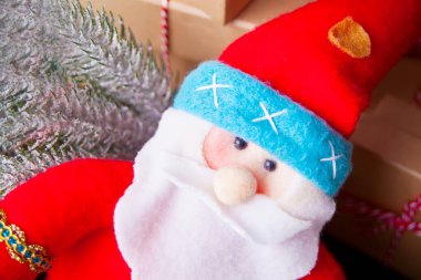 Minyatür Noel oyuncağı Noel Baba hediye