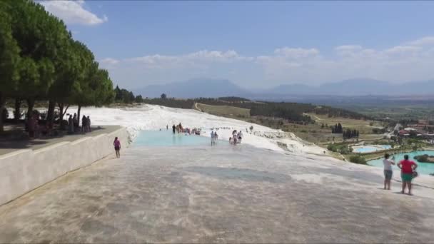 Pamukkale Ses Travertins Blancs — Video