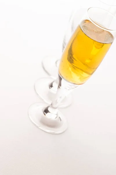 Champagne in glass. — Stock Photo, Image