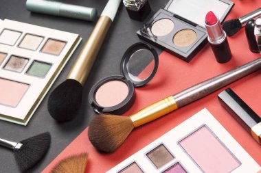 Kozmetik ve makyaj yüksek çözünürlüklü görüntü