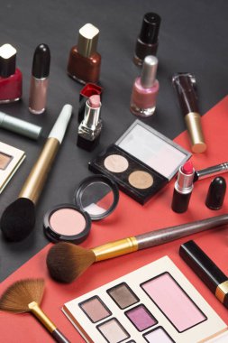 Kozmetik ve makyaj yüksek çözünürlüklü görüntü