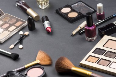 Kozmetik ve makyaj yüksek çözünürlüklü görüntü
