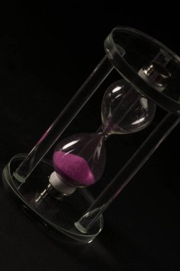 Kum saati kavramı. Yüksek çözünürlüklü görüntü.