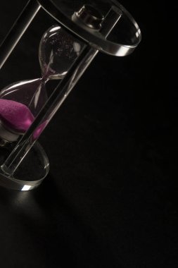 Kum saati kavramı. Yüksek çözünürlüklü görüntü.