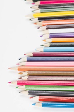 Birden çok penicils. Yüksek çözünürlüklü görüntü.