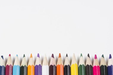 Birden çok penicils. Yüksek çözünürlüklü görüntü.